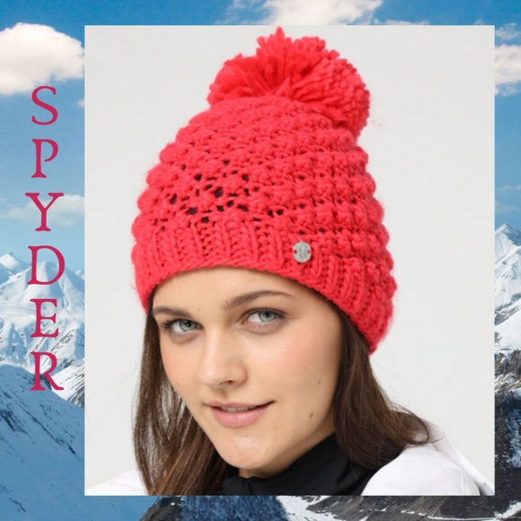 spyder brrr berry hat